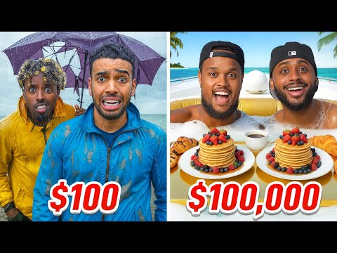 $100 vs $100,000 Holiday