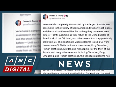Trump orders blockade of sanctioned oil tankers leaving, entering Venezuela | ANC
