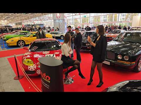 BEST CAR SHOW IN ITALY FULL OF SUPERCARS,CLASSIC CARS, SPORTS CARS