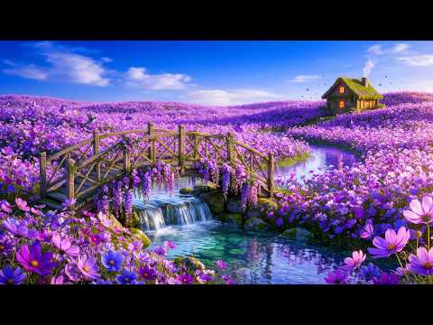 (No Ads) Beautiful Spring Melodies 🌿 Gentle Relaxing Music for Soul Calming & Mind Easing