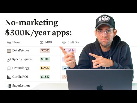 The laziest way to get users ($10K/month app ideas)