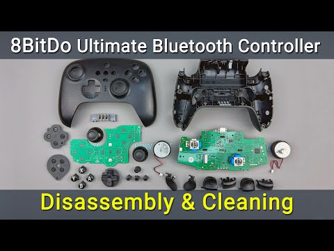 8BitDo Ultimate Disassembly & Deep Clean | Fix Sticky Buttons After Spills