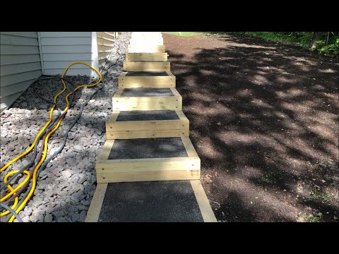 How to Build Landscape Stairs