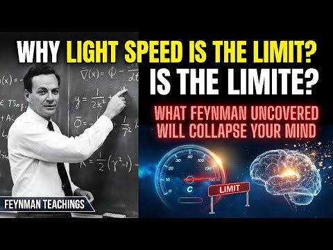"Why Light Speed Is The LIMIT? What Feynman Uncovered Will COLLAPSE Your Mind”