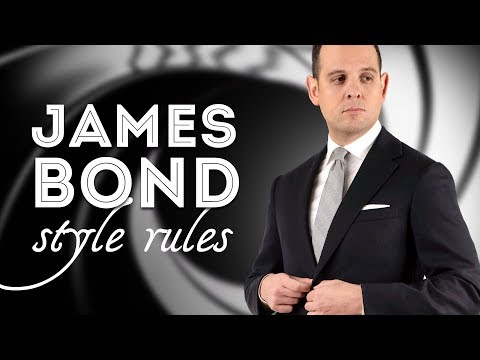 James Bond Style Rules - Menswear Secrets from 007