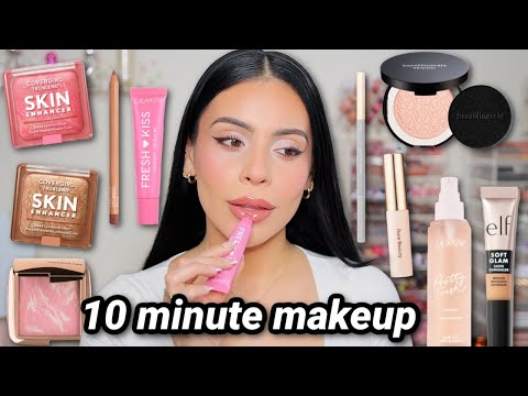 Everyday Glowy Makeup Routine β¨ | 10 Minute Soft Glam