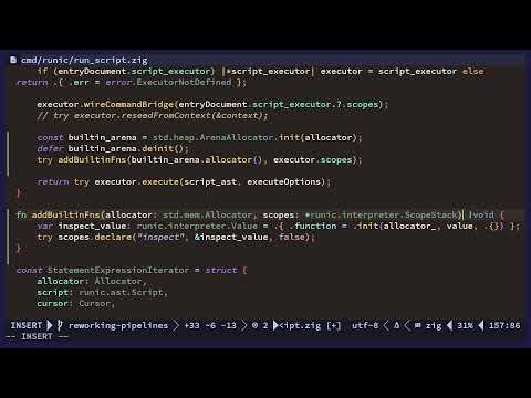 [zig] making a bash-like scripting language