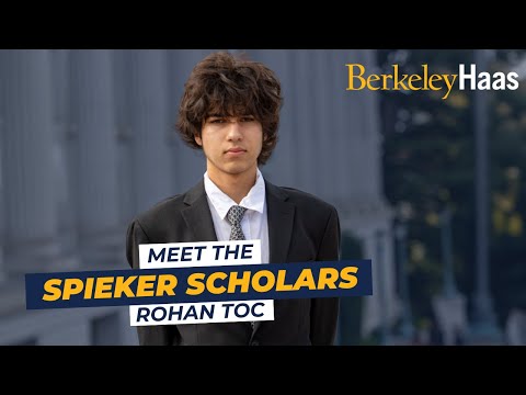 Meet the Spieker Scholars with Rohan Toc