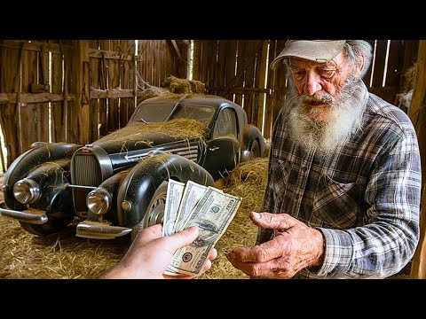 I Bought 1932 Bugatti Atlantic for ONLY $300! Grandpa Sold Me His Abandoned car (Full Restoration)