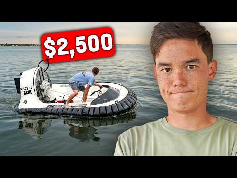 I tested the FAILED hovercraft from the 1980s