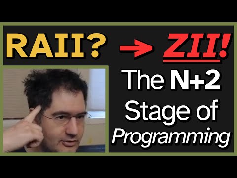 Casey Muratori | Smart-Pointers, RAII, ZII? Becoming an N+2 programmer