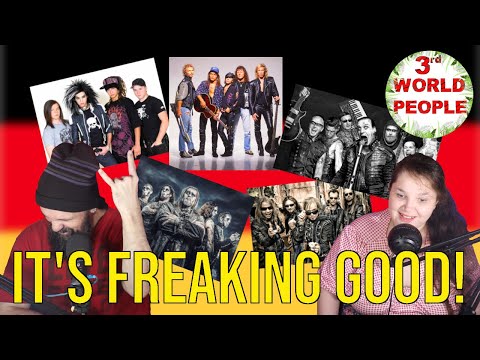 3rd WORLD PEOPLE DISCOVER TOP 50 GERMAN ROCK SONGS | GERMANY REACTION