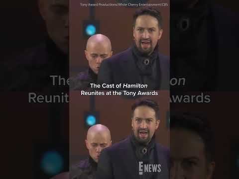 Hamilton Reunion at the Tony Awards