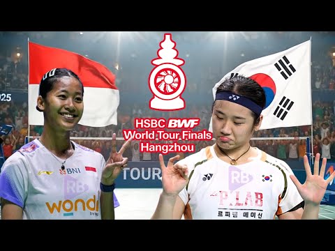 Putri Kusuma Wardani Vs An Se Young - R1 World Tour Finals 2025 - Bersama Bu Rina