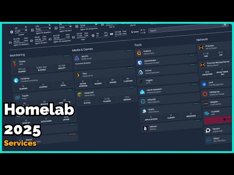 Homelab Services Tour - What I'm Running