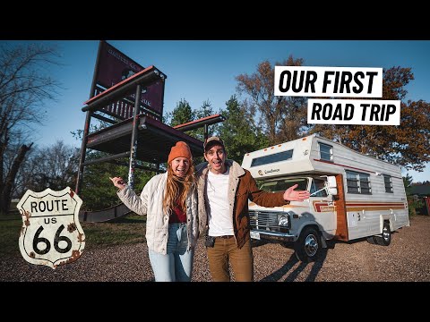 Our First RV Road Trip On ROUTE 66! - Stopping by AWESOME Roadside Attractions!