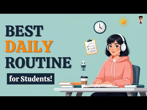 English in Daily Life - The Best Daily Routine for Students | Organize Your Day & Learn Better