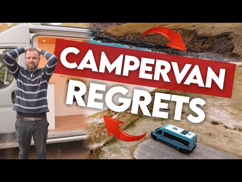 7 Things I Regret About My Campervan Build | Van Life Mistakes You’ll Want to Avoid!