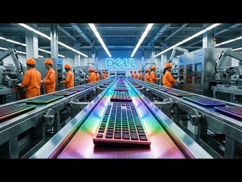 Inside the Dell Keyboard Manufacturing Factory – Full Process How Ultra Luxury Keyboards Are Made