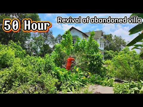 Full Video - 50 Hours of Satisfying Abandoned Mansion Revival in 40 Minutes
