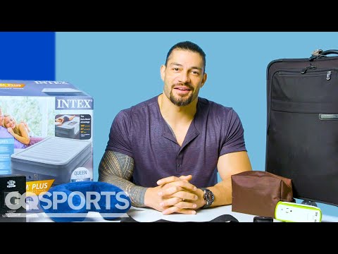 10 Things WWE Superstar Roman Reigns Can't Live Without | GQ Sports