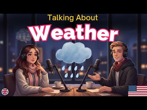Talking About Weather in English ☁️🌧️ | Easy English Podcast for Beginners