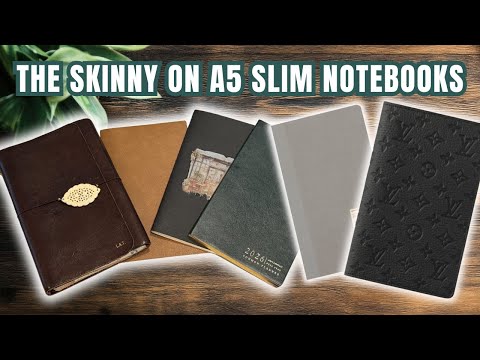 A5 Slim notebooks for Louis Vuitton & Louise Carmen Notebook covers! 