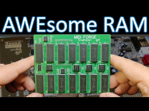 I cloned the AWE64 memory board!