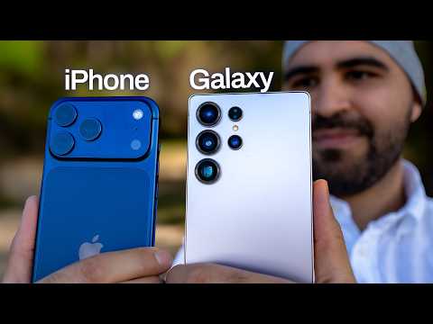 iPhone 17 Pro Max vs. Galaxy S25 Ultra: A REAL Day Camera & Battery Test