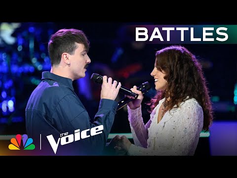 Peyton Kyle and Shan Scott's Sweet Like Honey "Don't Dream It's Over" Duet | The Voice Battles | NBC
