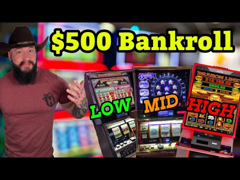 $500 Bankroll demonstrating Slot Volatility 🎰 LIVE PLAY! ⭐️ How to Pick a Slot Machine