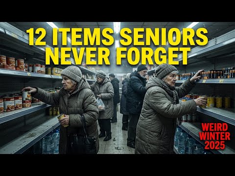 12 Survival Items 55+ Seniors NEVER Forget to Stockpile for Weird Winter 2025