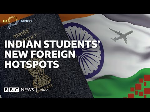 Why are Indian students looking for alternative destinations to study abroad? | BBC News India