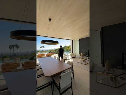 Inside a $30M Beverly Hills Mega Mansion with Stunning Views! #shorts
