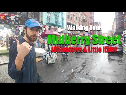 Walking NYC's Mulberry St. (Chinatown & Little Italy Tour)