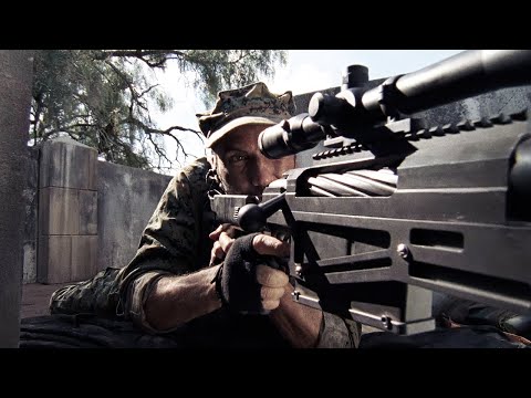 這才是頂級狙擊猛片，特戰小隊慘遭狙擊手團滅，神槍手復仇持巴雷特直接讓敵人腦袋報廢，全程爆燃