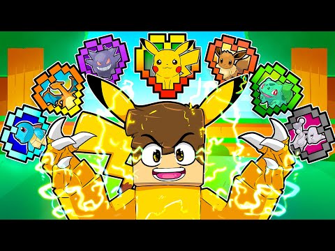 Cadres conseguiu CORAÇÕES de POKEMON no Minecraft