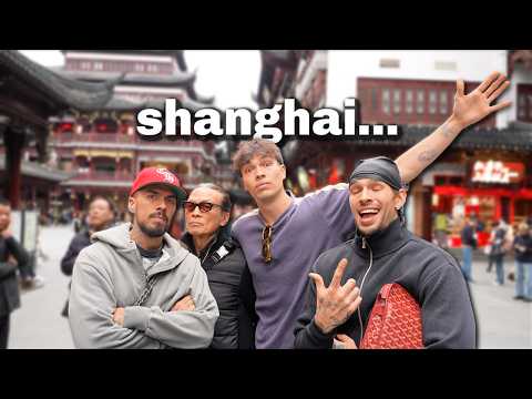 dad brought us to china for the first time...