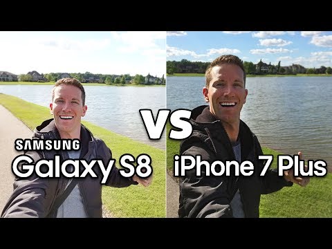 GALAXY S8 vs iPhone 7 Plus CAMERA Test Comparison!! (4K)
