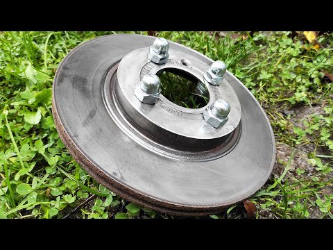 Unique Idea!! Car Stand From An Old Car Brake Disc!