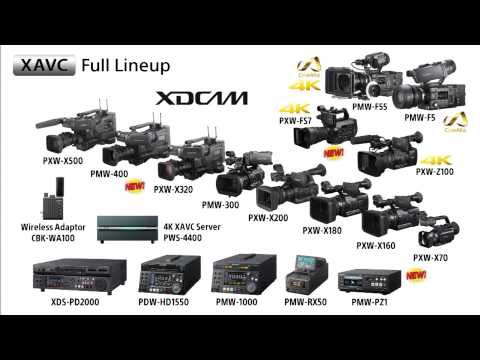 XAVC® technology: An advanced codec architecture for HD to 4K production workflows.