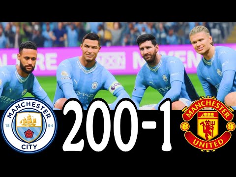 FC 26 -MESSI RONALDO NEYMAR & MBAPPE | ALL STARS |  REAL MADRID 100-0 MANCHESTER UNITED