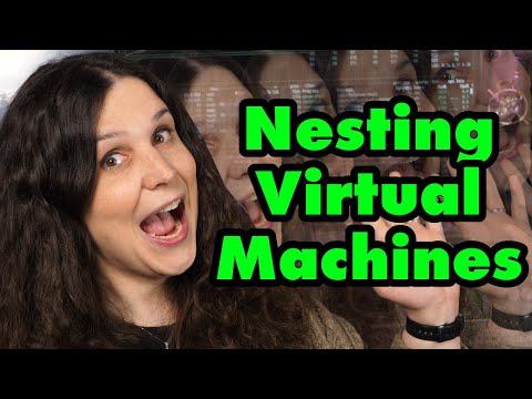 Livestream: installing a VM inside a VM inside a VM because chat told me to