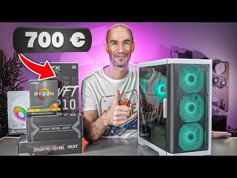 Monter un PC GAMER à 700€ en 2024