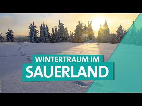 Winter vacation in the Sauerland: skiing, sledding, and snow hiking | ARD Travel