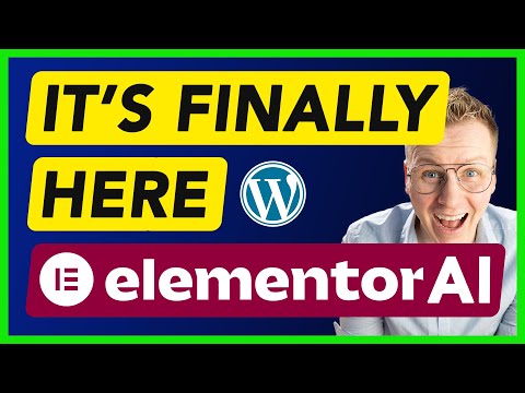 Build a WordPress Website with Elementor AI