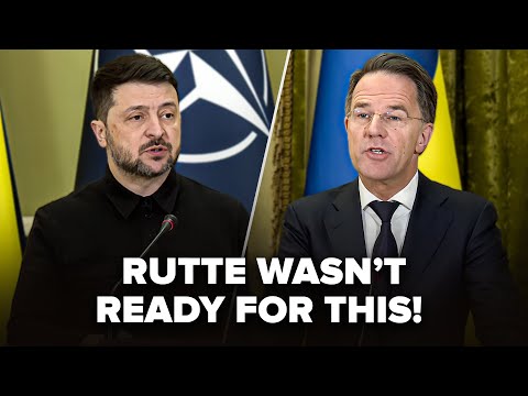 ⚡️Listen to what ZELENSKYY said directly to RUTTE! Hall fell silent after his words