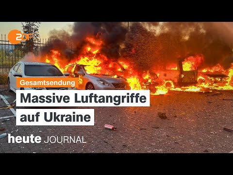 heute journal vom 20.09.2025 Russische Angriffe, Windows 10 Support endet, Künstliche Korallenriffe