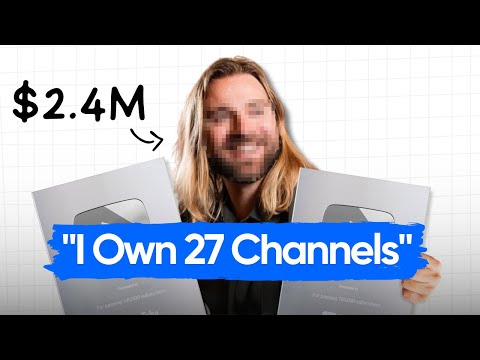 I Made $2.4M with 27 Faceless YouTube Channels