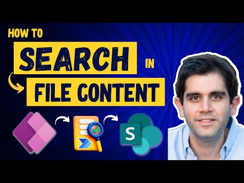 🔎 Search File Content 📃 in Power Apps from SharePoint Document Libraries